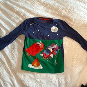 Mini Boden appliqué long sleeve